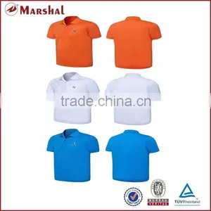 Men Tennis Jerseys in Stock White Blue Colors Tennis Uniforms thumbnail-1