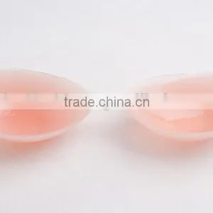 Ideal Fashions Adhesive and Strapless Nude and Thin Silicone Bra Silicon Underwear Sexy Adhesive Lace Bra Black thumbnail-2