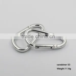 Wholesale Aluminum Carabiner Keychain thumbnail-1