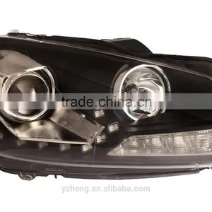 VW Golf 6 Led Head Lamp Modified Headlight Day Running Light Innovative Car Light thumbnail-1