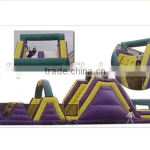 Outdoor Good Quality Adult Giant Inflatable Obstacle Course thumbnail-1