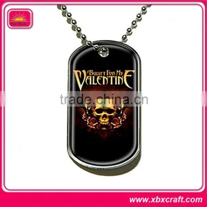 Decorative Resin Dog Tag Necklace thumbnail-6