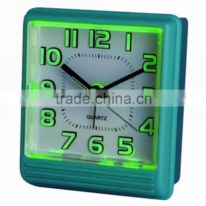 LED Touch Light Desktop Clock With Snooze Alarm Clock thumbnail-1
