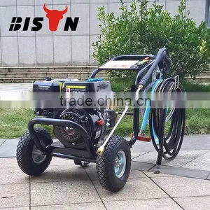 BISON Taizhou 150bar Portable Gaoline High Pressure Washer, Gasoline High Pressure Water Jet Cleaner thumbnail-1