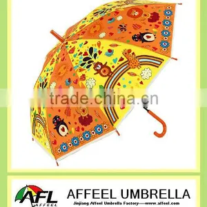 21"x8k Drawing Kids Umbrella,promotional Umbrella thumbnail-1