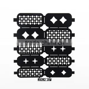 Heart to Feel Private Label Hollow Stencil Nail Sticker for Girls thumbnail-2