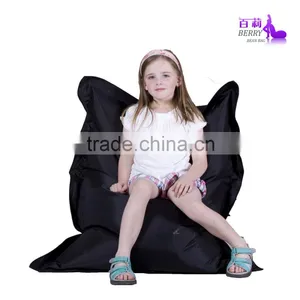 Solid Colored Children's Comfy Bean Bag Big Pillow Lounger Sofa Bed Or Chair thumbnail-1