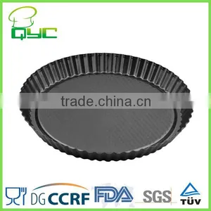 Non-Stick Metal Colorful Coating Fluted Tart Pan thumbnail-4