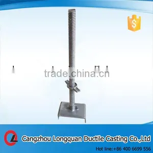 Adjustable Galvanzied Hollow Scaffolding Jack Base thumbnail-6