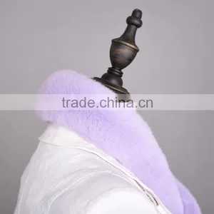 2016/2017 Mini Fur Scarf Women Small Size Scarf With Rex Rabbit Fur Fashion KZ160055 thumbnail-3