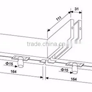 Preferential Price Glass Clamp Hardware Door Suspension Balustrade Fittings thumbnail-4