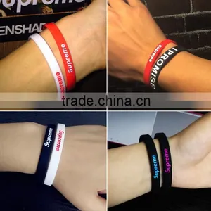 Rubber Bracelet Silicone Wristband thumbnail-4