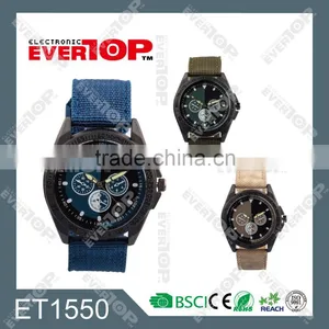 NEWLY LEATHER MEN WATCHES 2016 ET1550 thumbnail-1