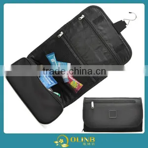 Custom Polyester Mens Travel Cosmetic Bag thumbnail-1