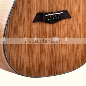 41" Zebrawood Acoustic Guitar Wholesale ODM thumbnail-2