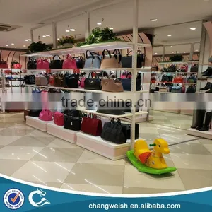 Wooden Handbag and Shoe Display Stand and Shelf thumbnail-1