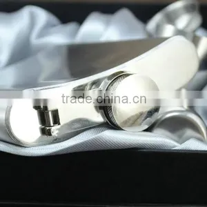 6oz Hip Flasks for Men/ Mini Metal Flask/ Standard Size Hip Flask thumbnail-4