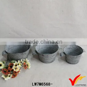 Metal Reproduction Decorative Flower Basket thumbnail-1