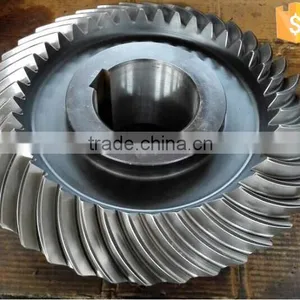 Steel Forged Spiral Bevel Gear 20CrNi3A thumbnail-1