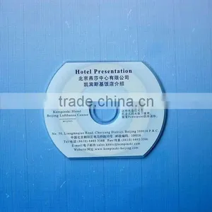 Hockey Rink CD Replication, Business Card Shaped cd thumbnail-2
