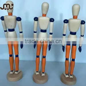 Hot Sale Painted Cute Wooden Manikin,top Quality Polished Wooden Manikin Doll thumbnail-1