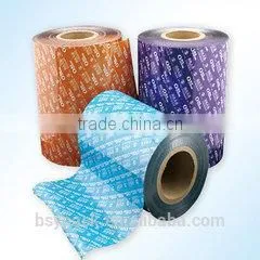 Plastic Cup Sealing Roll Film PE PE Lamination Packing Food Roll Film Stock For Rice thumbnail-1