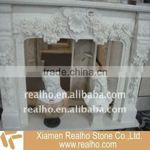 Stone Fireplace Mantel thumbnail-1