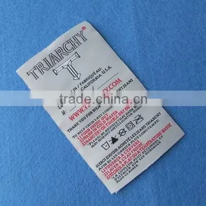Garment Woven Damask Care Label thumbnail-5