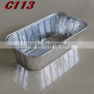 12 Inches Aluminum Foil Container for Food C113 thumbnail-1