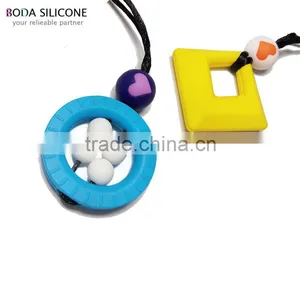 Baby Stuff Teething Necklace Safety Silicone Necklace thumbnail-2