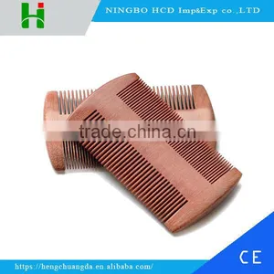 2016 Health Care Mustache& Beard Sandalwood Comb Wood Hair Lice Comb thumbnail-1