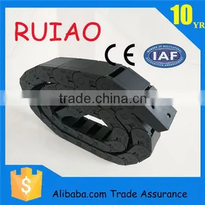 Free Sample Flexible Nylon Small Cable Drag Chain With CE Certificiate for Stone Carving Cnc Router thumbnail-1
