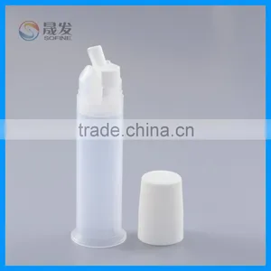 100g Empty Plastic Airless Pump Toothpaste Bottle thumbnail-3