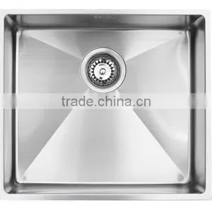 Canada Style Stainless Steel Single Bowl Hand Made Kitchen Sink GR-Z5343 thumbnail-1