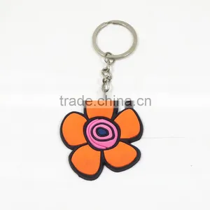 Wholesale Customized Shaped 2d Key Ring Fancy Animal PVC Keychain thumbnail-5