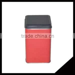 Rectangle Elegant And Small Metal Tin Box Tea Tin Box For Tea/Coffee Packaging thumbnail-1