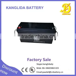 12v 150ah Front Terminal Battery, 12 Volt 150 Amp Lead Acid Batteryfor Solar System thumbnail-1