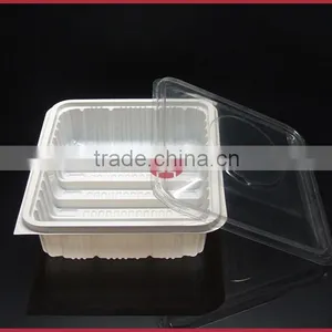 Custom APET Plastic Food Container With Lid Frozen Food Box Packaging XS-CYJ-001 thumbnail-6