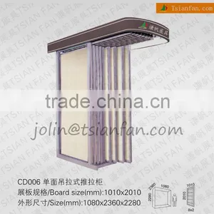 CD006 Ceramic Tile Display Shelf / Hanging Style Type Display Rack/ Wood Flooring Display Rack thumbnail-1
