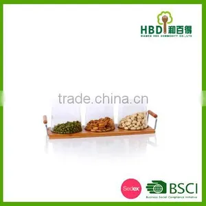 2016 High Quality Eco-friendly Glass Jars With Rack Wholesale thumbnail-1