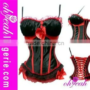 Hot Selling Western Style Vintage Latex Corset thumbnail-1