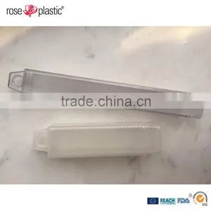 PP Transparent PVC Clear or PE Colored Empty Plastic Tubes Packaging Quadro Pack QP thumbnail-5