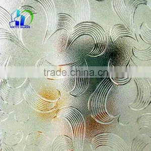 3mm-8mm Green Flora Patterned Glass With CE ISO Certificate thumbnail-5