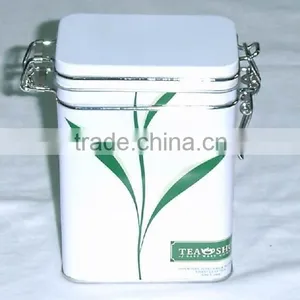 Rectangular Tea Tin, Tin Can,tin Box thumbnail-1