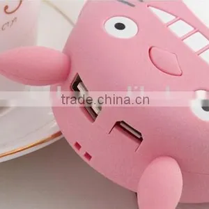 Power Supply Portable Mobile Phone Animal Cartoon Usb Charger,Totoro Portable Power Bank for Mobiles Phone thumbnail-4
