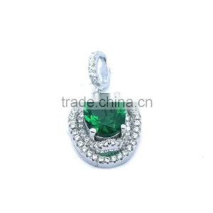 925 Sterling Silver Fashion Jewelry Set Rhodium Plated Custom Jewelry thumbnail-3