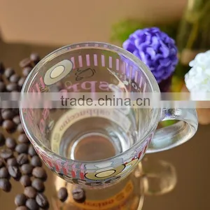 Cafe Glass Cup With Handle for Sale thumbnail-3