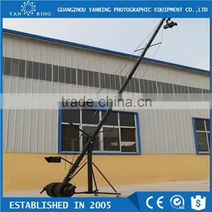Professional Jimmy Jib Video Camera Octagonal Crane 12m(39ft) With Pan Tilt Motorized Head thumbnail-1