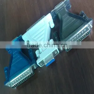 USB 2.0 to RS232 Double Usb DB25 to Serial Db9 Rs232 Adapter Cable thumbnail-2