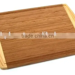 Bamboo Cutting Board With Groove thumbnail-1